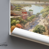 Asunción Poster | Paraguay Wall Art | South America Decor