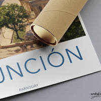 Asunción Poster | Paraguay Wall Art | South America Decor