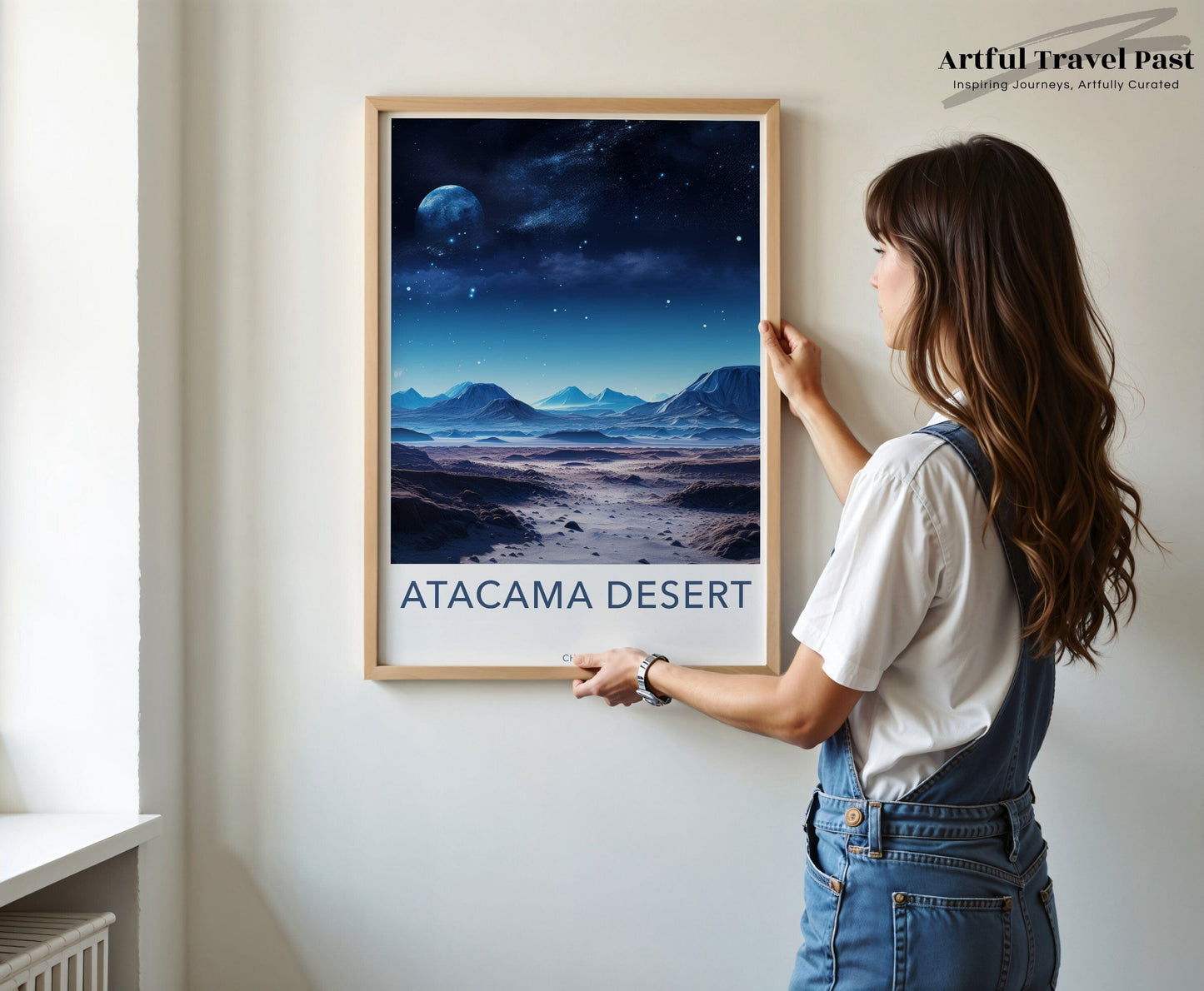 Atacama Desert Poster | Chile Wall Art | South America Decor