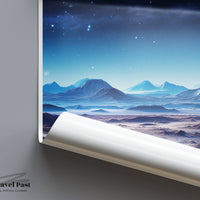 Atacama Desert Poster | Chile Wall Art | South America Decor