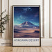 Atacama Desert Poster | Chile Wall Art | South America Decor