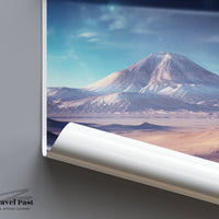 Atacama Desert Poster | Chile Wall Art | South America Decor