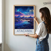 Atacama Poster - Chile Wall Art