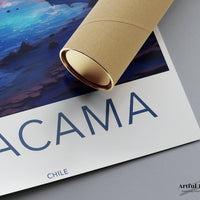 Atacama Poster - Chile Wall Art
