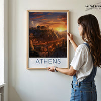 Athens Greece Poster - Wall Art