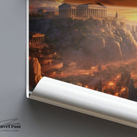Athens Greece Poster - Wall Art