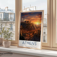 Athens Greece Poster - Wall Art