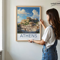 Athens Poster - Greece Wall Art