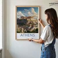 Athens Poster - Greece Wall Art