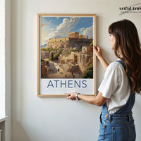 Athens Poster - Greece Wall Art