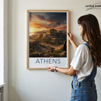 Athens Poster - Greece Wall Art