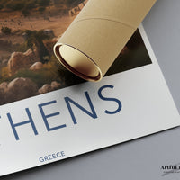 Athens Poster - Greece Wall Art