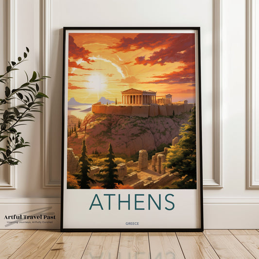 Athens Poster - Greece Wall Art