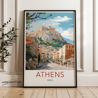 Athens Poster - Greece Wall Art