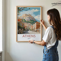Athens Poster - Greece Wall Art