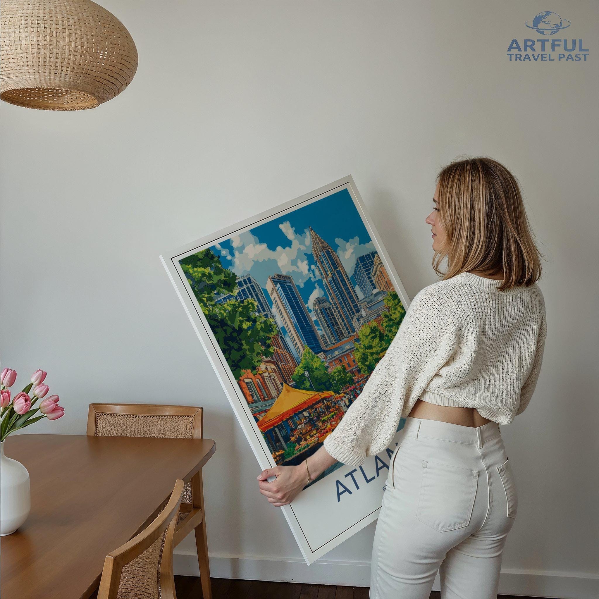 Atlanta Poster - Georgia Wall Art