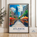 Atlanta Poster - Georgia Wall Art