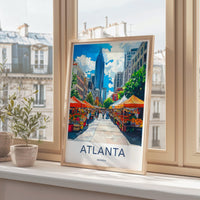 Atlanta Poster - Georgia Wall Art