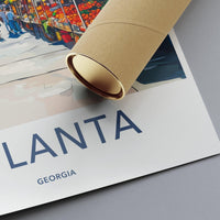 Atlanta Poster - Georgia Wall Art