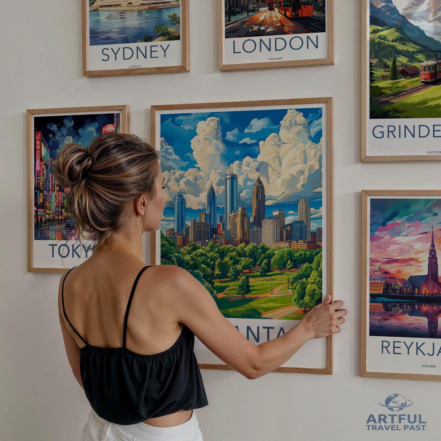 Atlanta Poster - Georgia Wall Art