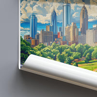 Atlanta Poster - Georgia Wall Art
