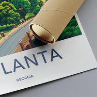 Atlanta Poster - Georgia Wall Art