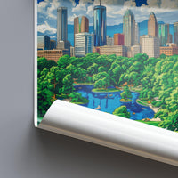 Atlanta Poster - Georgia Wall Art