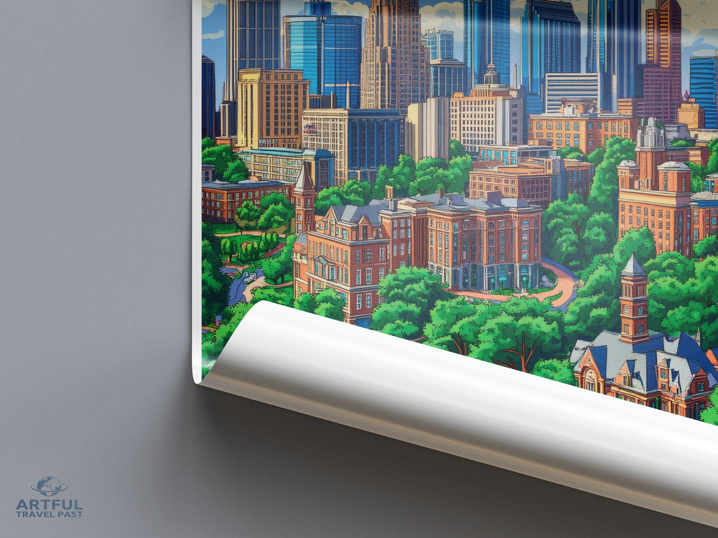Atlanta Poster - Georgia Wall Art