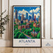 Atlanta Poster - Georgia Wall Art