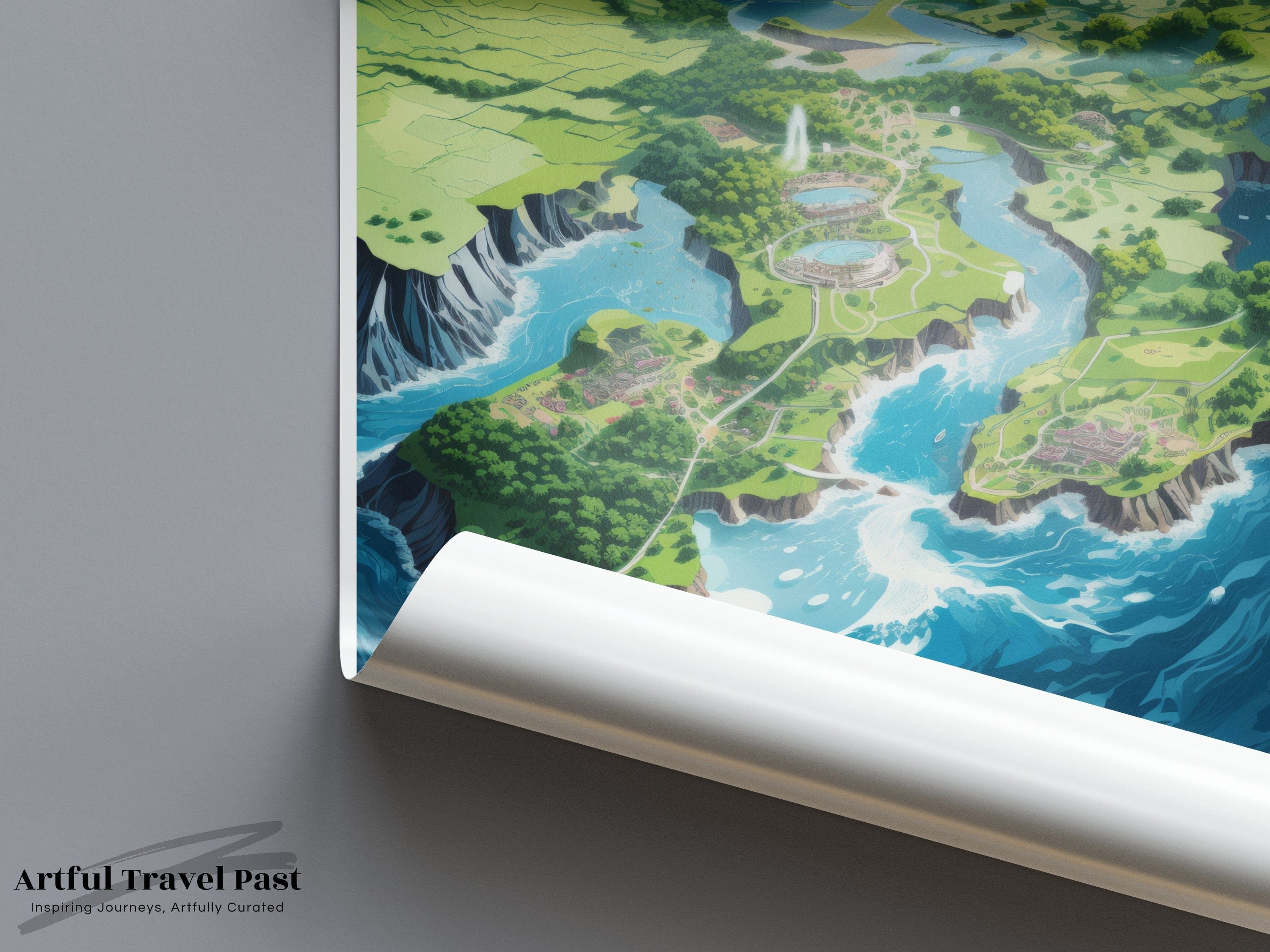 Azores Poster - Portugal Wall Art