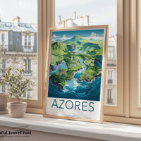 Azores Poster - Portugal Wall Art