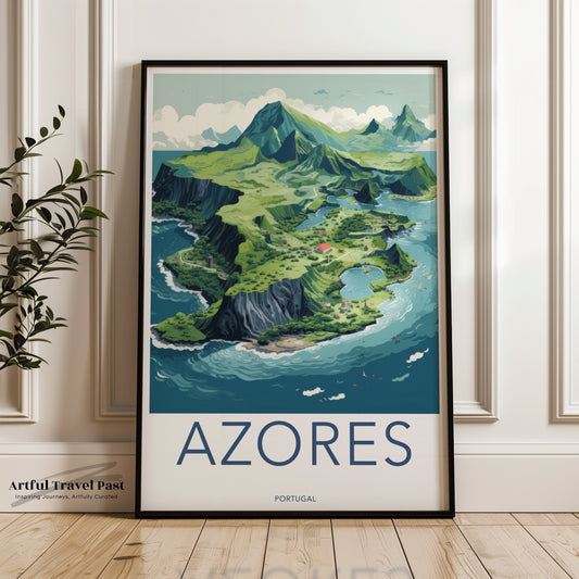 Azores Poster - Portugal Wall Art