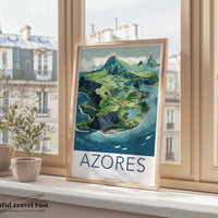Azores Poster - Portugal Wall Art