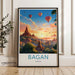 Bagan Poster - Myanmar Wall Art