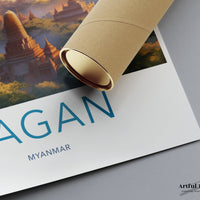 Bagan Poster - Myanmar Wall Art