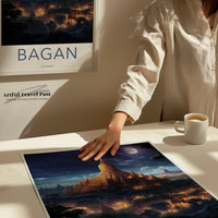 Bagan Poster - Myanmar Wall Art