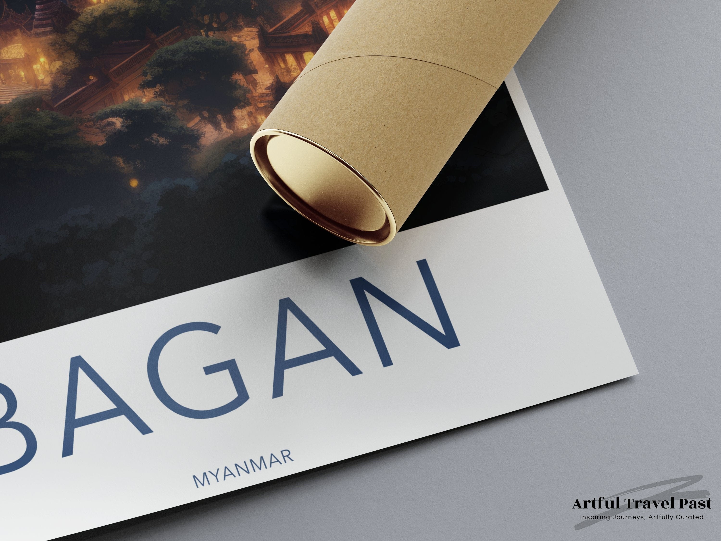 Bagan Poster - Myanmar Wall Art