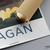 Bagan Poster - Myanmar Wall Art