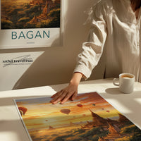 Bagan Poster - Myanmar Wall Art