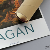 Bagan Poster - Myanmar Wall Art