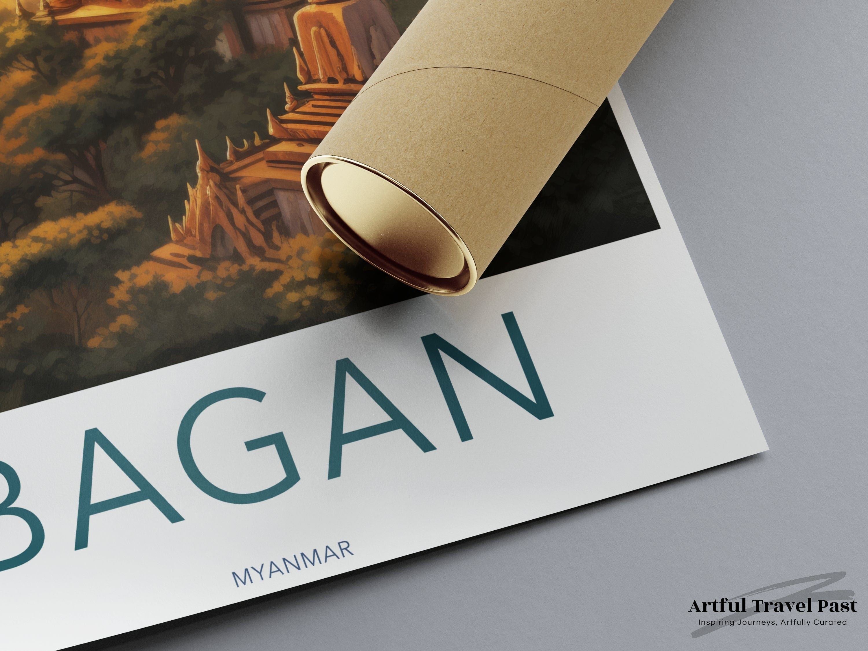 Bagan Poster - Myanmar Wall Art