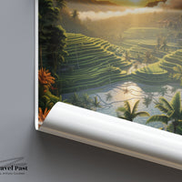 Bali Poster | Indonesia Wall Art | Asia Decor