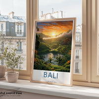 Bali Poster | Indonesia Wall Art | Asia Decor