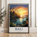 Bali Poster | Indonesia Wall Art | Asia Decor
