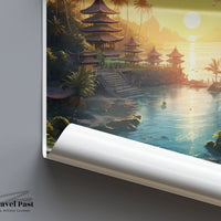 Bali Poster | Indonesia Wall Art | Asia Decor