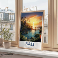 Bali Poster | Indonesia Wall Art | Asia Decor