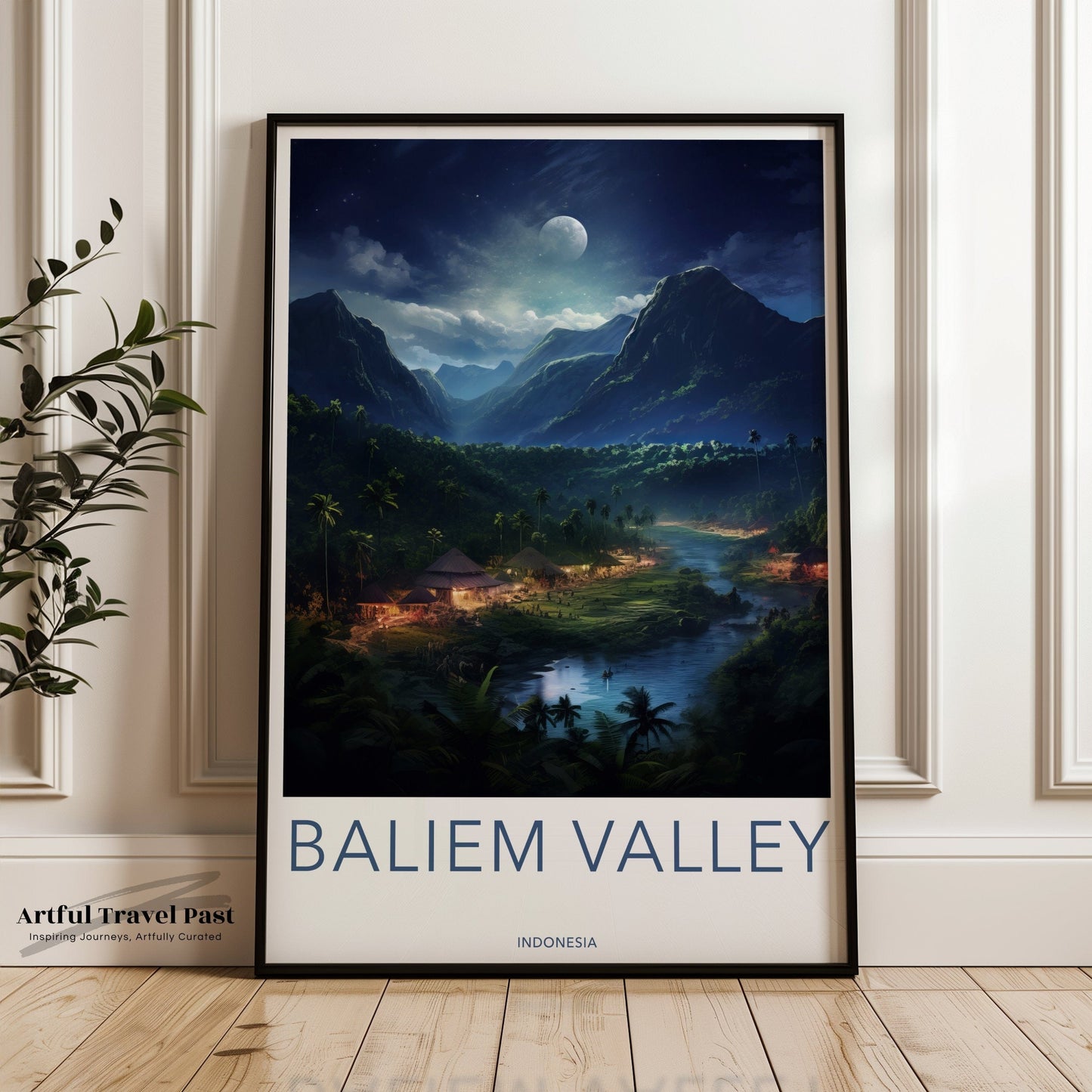 Baliem Valley Poster - Indonesia Wall Art