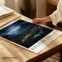 Baliem Valley Poster - Indonesia Wall Art
