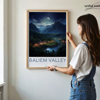 Baliem Valley Poster - Indonesia Wall Art