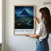 Baliem Valley Poster - Indonesia Wall Art